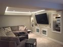 Residential Basement Development, Media Room, Red Deer, AB